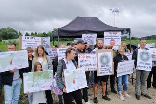 Inwestor chcę zbudować halę w Krychnowicach. Mieszkańcy protestują. 