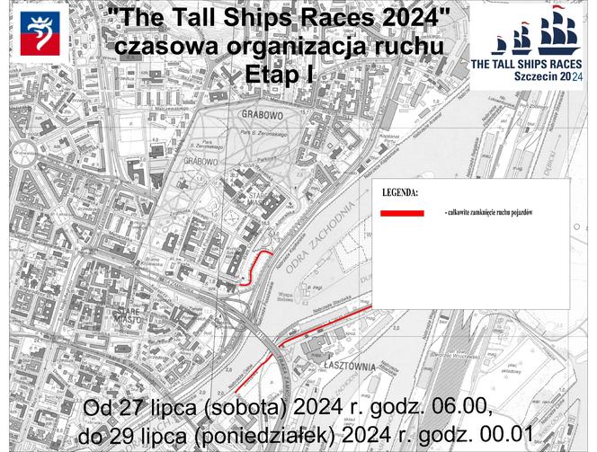 Zmiany w organizacji ruchu podczas The Tall Ships Races 2024