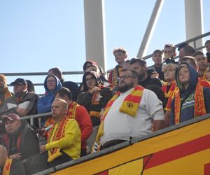 Korona Kielce - Lech Poznań. Zdjęcia kibiców na Exbud Arenie