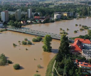 Tak wygląda Oława w czasach powodzi 2024 roku. Poruszający materiał