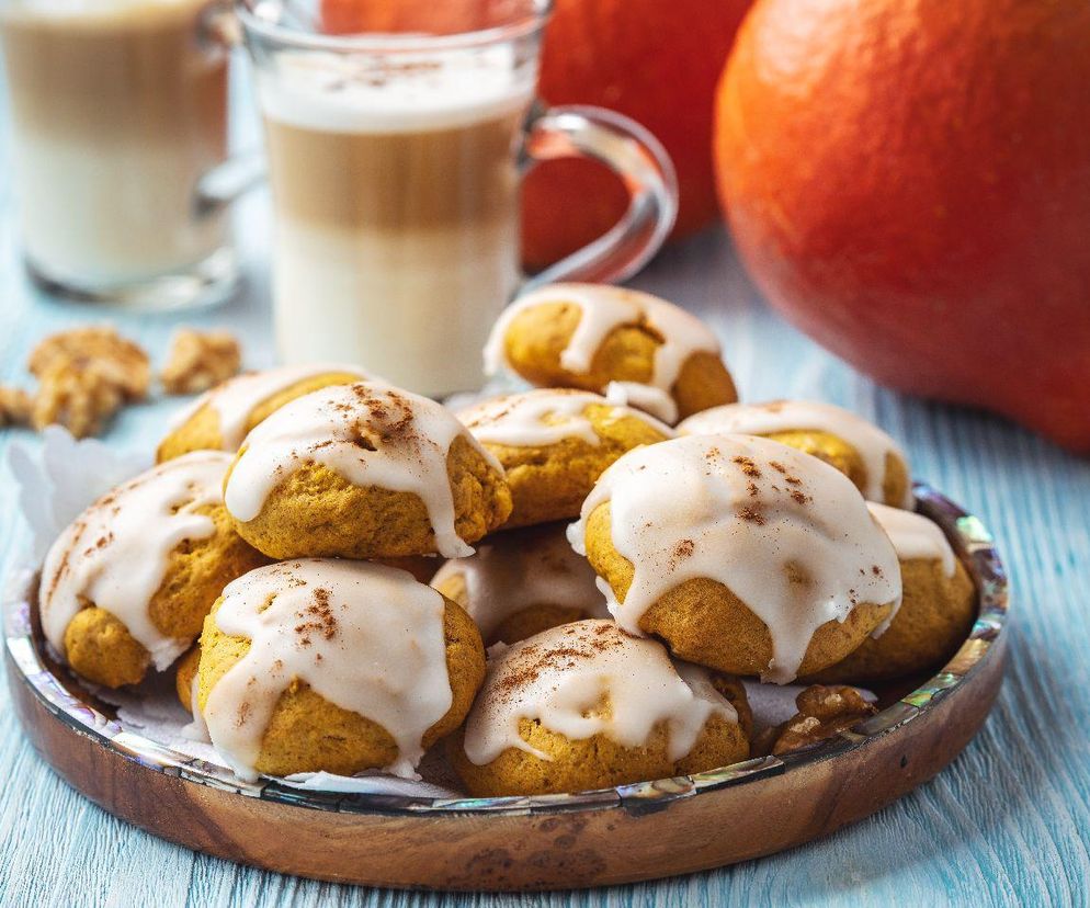 kruche ciasteczka dyniowe