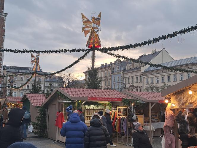 Jarmark bożonarodzeniowych na Rynku Głównym w Krakowie