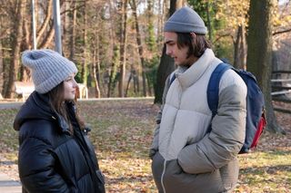 	Barwy szczęścia odc. 3174. Ewa (Gabriela Ziembicka), Romeo (Jacek Tyszkiewicz)