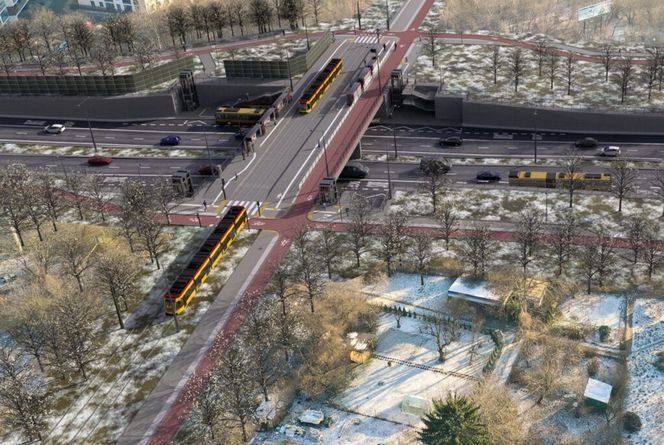 Tramwaj na Gocław coraz bliżej.