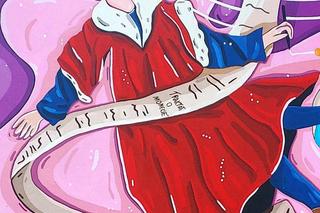 Ostatni z pięciu murali z Mikołajem Kopernikiem gotowy. Powstał w Pieniężnie