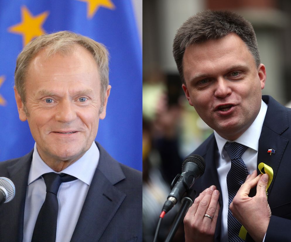  Donald Tusk pójdzie do wyborów z Szymonem Hołownią? Najnowszy sondaż