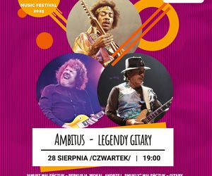 Koncert zespołu Ambitus pt. „Legendy gitary” w ramach MOK Summer Music Festival 2025