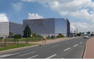 Wizualizacja biurowca Tischnera Office Park w Krakowie