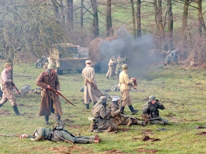 W Borównie Niemcy ostatkiem sił bronili się przed Rosjanami, dokładnie tak jak w lutym 1945 roku