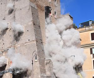 Katastrofa budowlana w Rzymie. Zawaliła się część średniowiecznej wieży