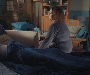 	M jak miłość odc. 1846. Paweł (Rafał Mroczek), Marysia (Małgorzata Pieńkowska)