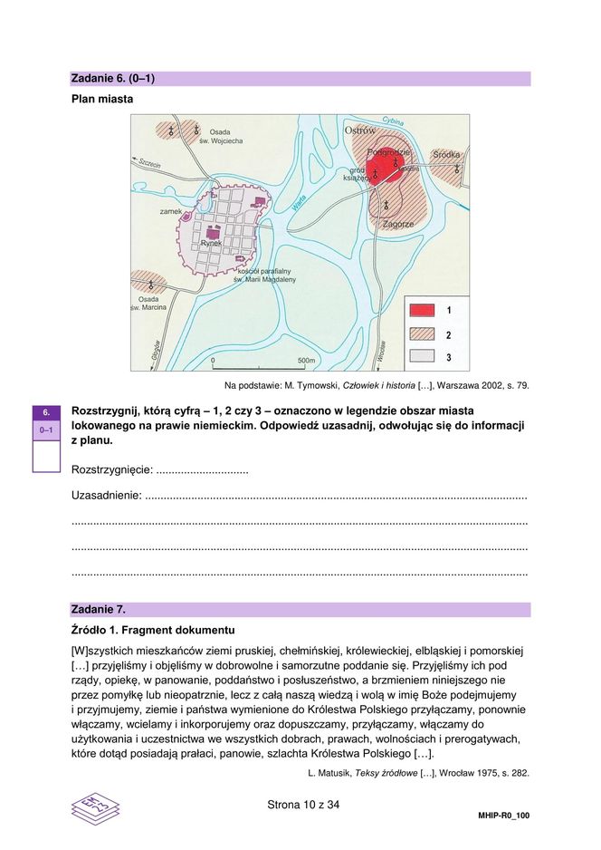 Matura historia 2025: Odpowiedzi i arkusze CKE [19.05.2025] nowa formuła 2023	