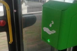 Zdezynfekuj ręce w autobusach i tramwajach. Nowe urządzenia w Gorzowie