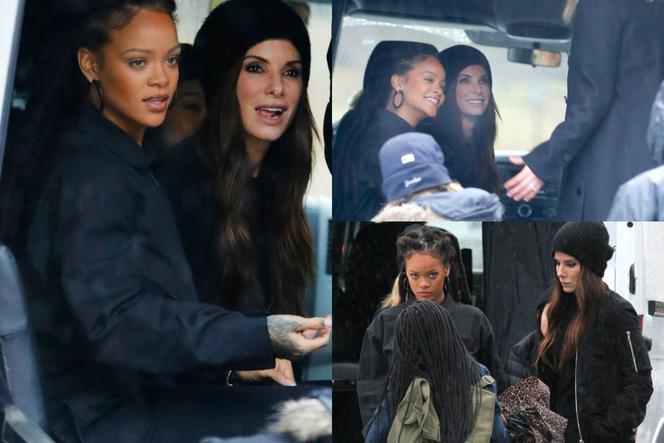 Rihanna i Sandra Bullock na planie Oceans 8