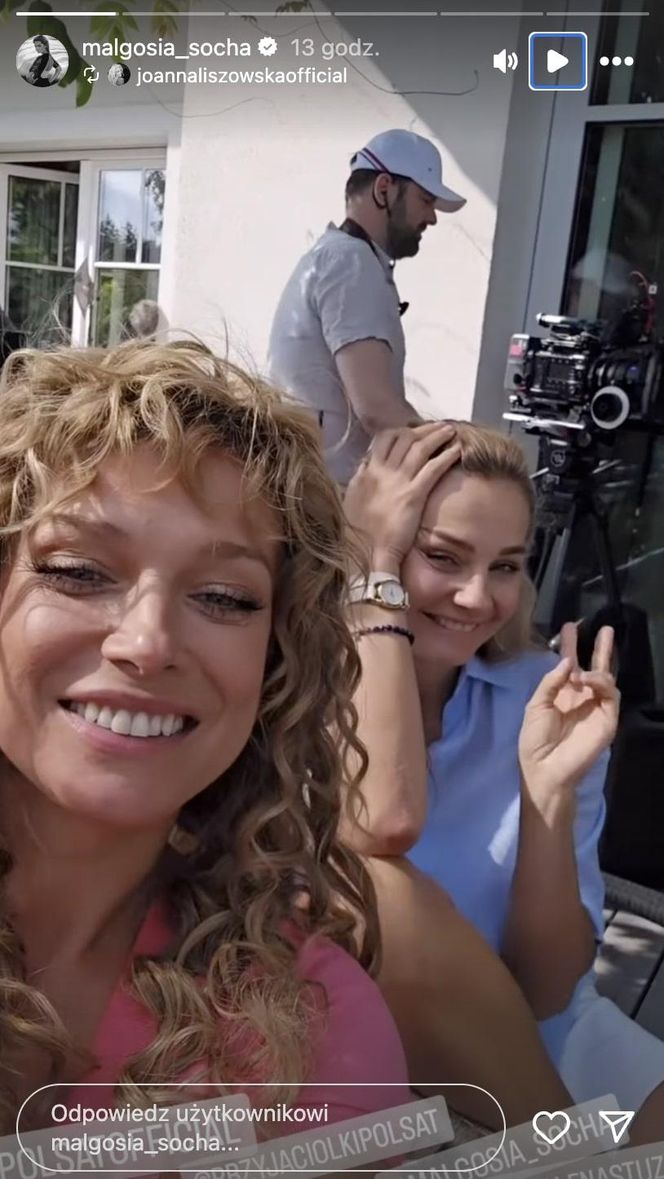 Przyjaciółki, 26 sezon. Patrycja (Joanna Liszowska), Inga (Małgorzata Socha)