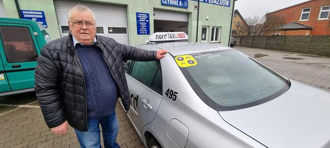 Uczciwy taksówkarz z Koszalina stał się sławny na całą Polskę