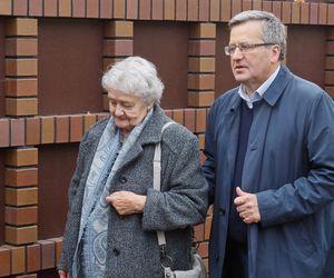 Grób matki Bronisława Komorowskiego