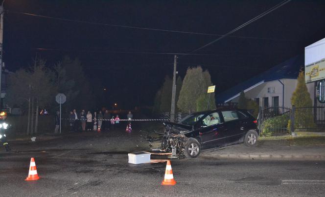 Tarnów: 18-latek wymusił pierwszeństwo na drodze. 4 osoby trafiły do szpitala