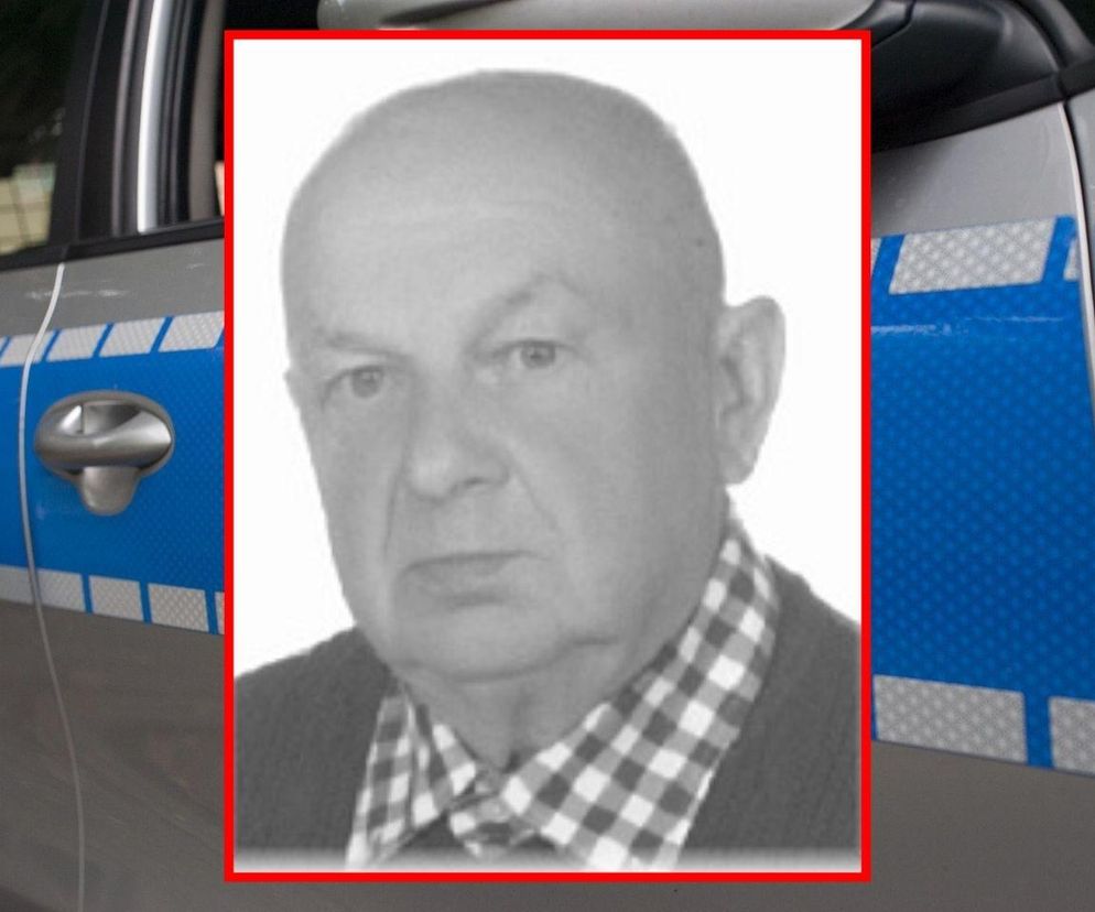 79-letni Kazimierz Rybarski zaginął. Nie wie, jak wrócić do domu