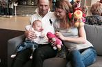 Jacek Bazan z żoną i córką