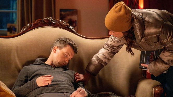 M jak miłość odc. 1865. Jakub Karski (Krzysztof Kwiatkowski), Martyna (Magdalena Turczeniewicz)