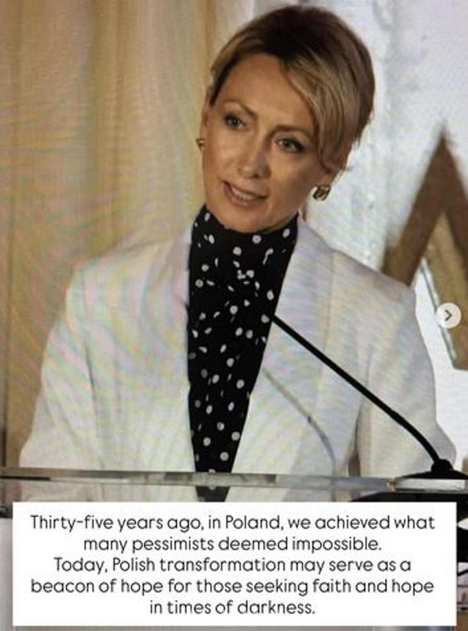 Anna Kalczyńska w USA z Radosławem Sikorskim i Marco Rubio