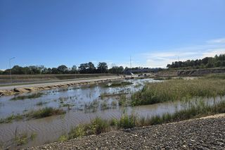 Plac budowy drogi ekspresowej S1 Oświęcim - Dankowice