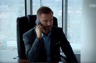 M jak miłość, odc. 1429. Andrzej Budzyński (Krystian Wieczorek)