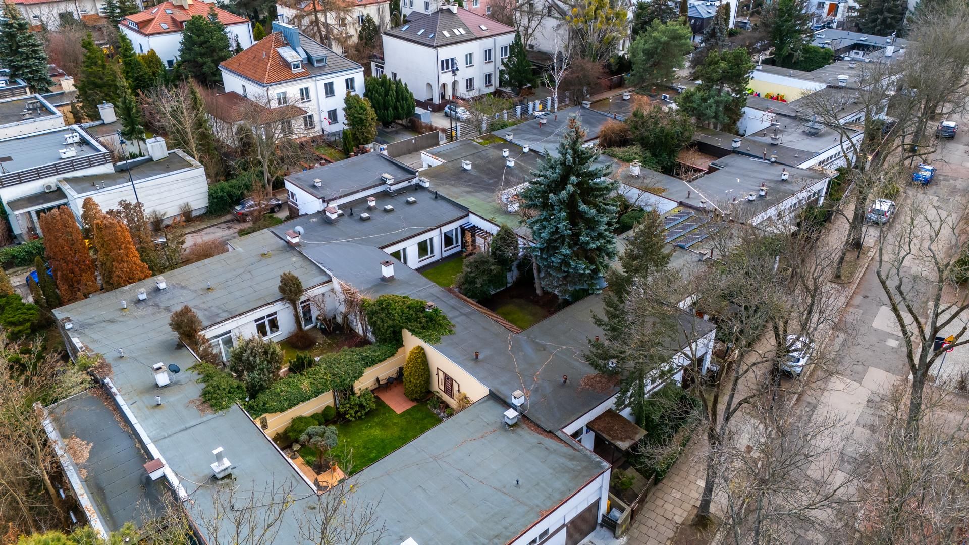 Atrialne domy przy ulicy Orężnej