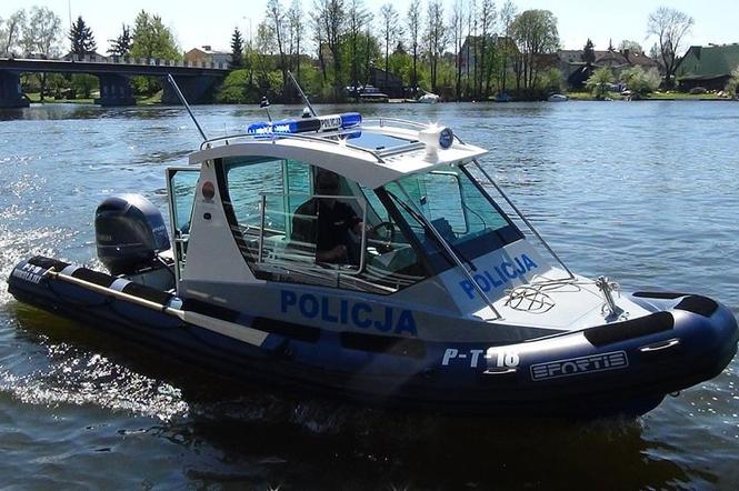 Policja Olsztyn - patrol wodny