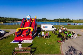 Zalew w Wilkowie w gminie Bodzentyn