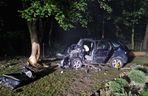 Wypadek w pow. tomaszowskim. Trzy osoby w szpitalu