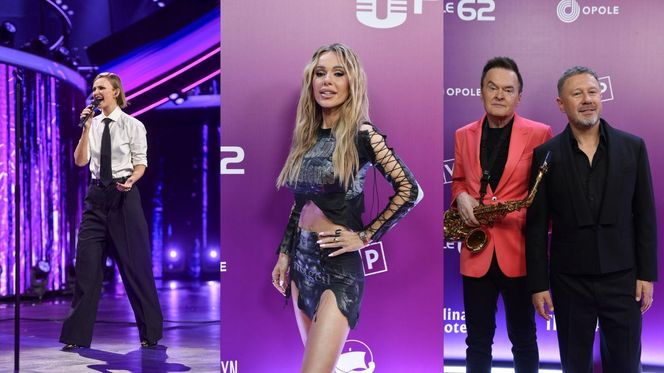 Doda, Piasek i Stankiewicz na czerwonym dywanie w Opolu. Tak wygląda koncert "Premier" i "SuperJedynek"