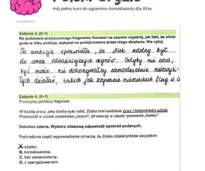 Egzamin ósmoklasisty 2024: polski. Arkusze CKE, odpowiedzi do pobrania. Sugerowane rozwiązania zadań 14.05.2024 [ZAPIS RELACJI NA ŻYWO]