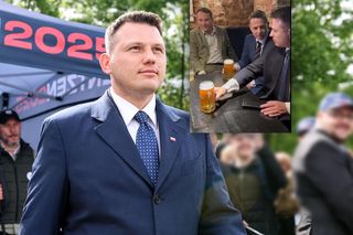 Mentzen tłumaczy się z piwa z Trzaskowskim. Nie należę do sekty