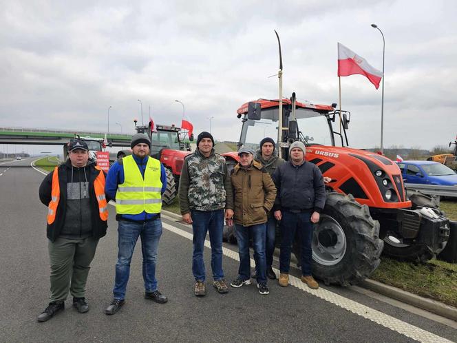 Protest rolników na Podkarpaciu