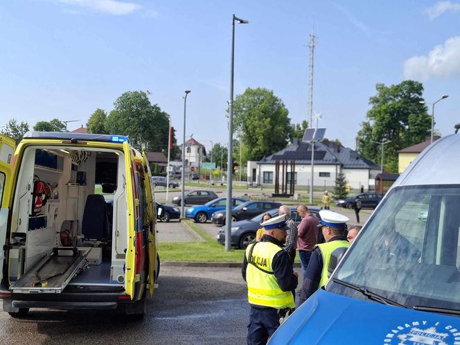 Wypadek nastolatka na hulajnodze w Mircu