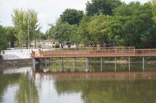 Staw na osiedlu Bema bliski ukończenia