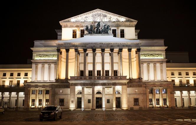 Gmach Teatru Wielkiego-Opery Narodowej w Warszawie 