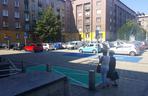 Parking dla rodziców z dzieckiem przed Urzędem Miasta w Sosnowcu