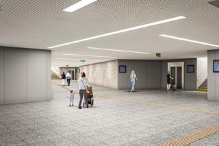 Tak ma wyglądać rondo Jagiellonów po remoncie. Będą pochylnie i rynny dla rowerów [WIZUALIZACJA]