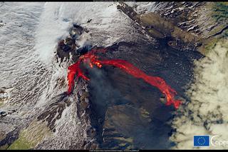 Wybuchy Etny widać już z kosmosu