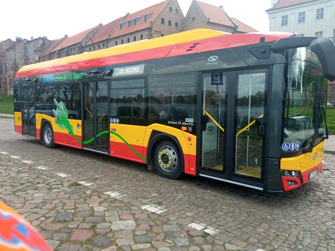 Pierwszy autobus elektryczny w Grudziądzu