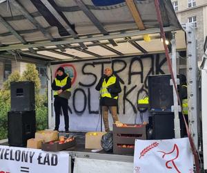 Protest rolników w Poznaniu