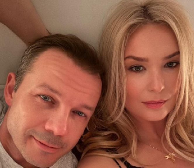 Barwy szczęścia, odcinek 3147. Bruno (Lesław Żurek), Karolina (Marta Dąbrowska)