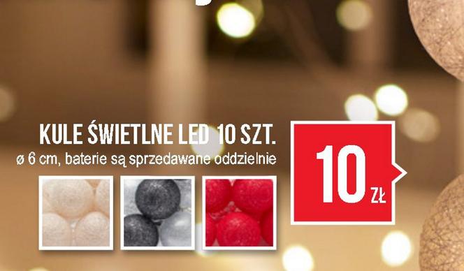 kule świetlne LED 10 szt  10 zł