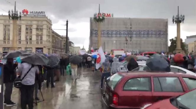 PROTEST ROLNIKÓW W WARSZAWIE