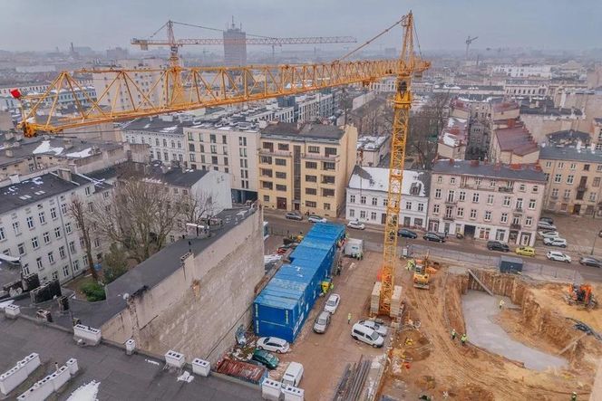 Ruszyły prace na budowie parkingów kubaturowych w śródmieściu Łodzi