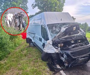 Kobieta nie żyje, 5-latek w stanie krytycznym! Karambol z udziałem pięciu pojazdów. Makabra pod Barwicami