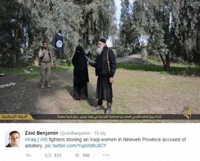 Publiczna egzekucja kobiety przez IS